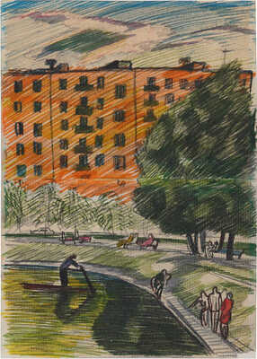 Дувидов Виктор Аронович. Ленинград. На Черной речке